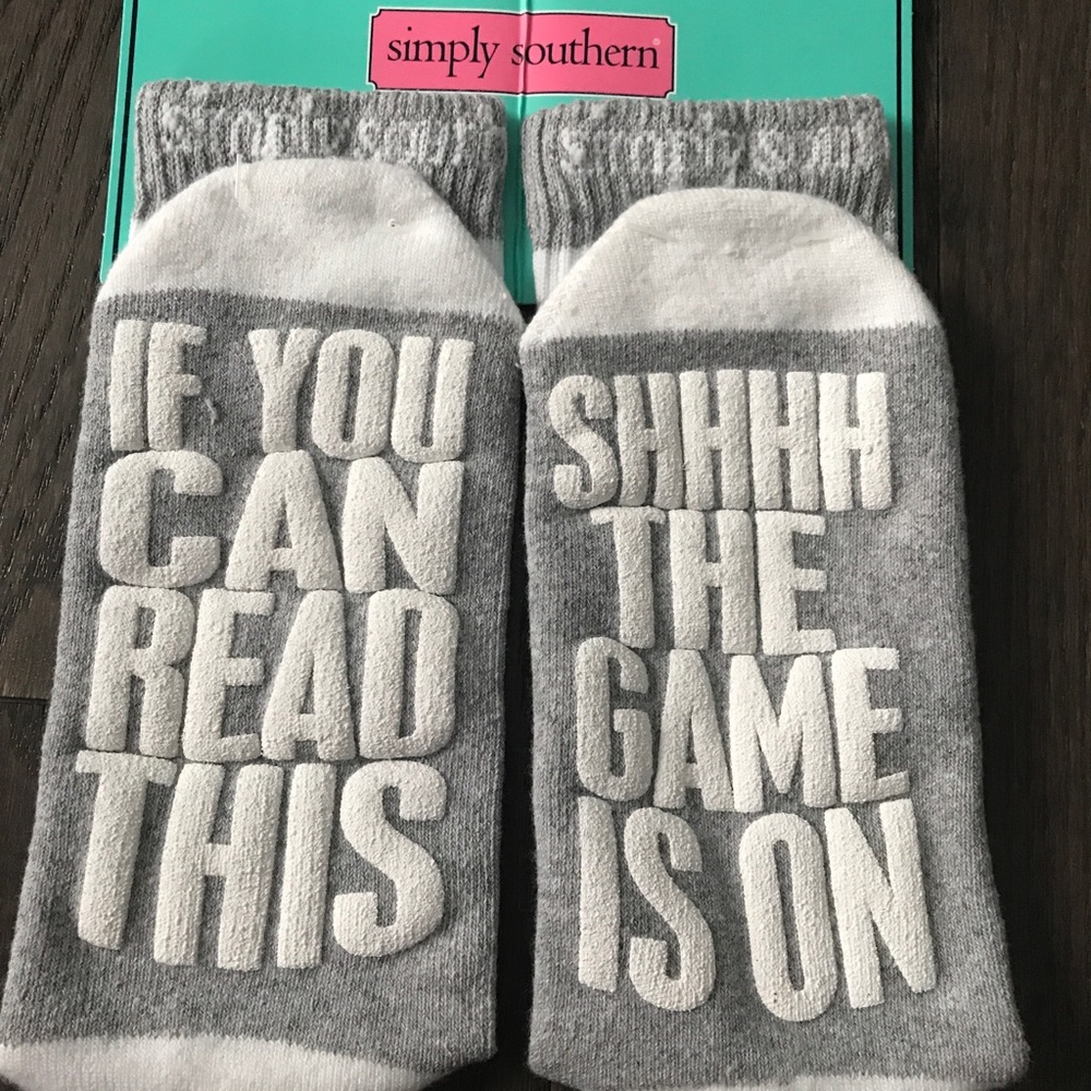 Simply Southern Saying Socks